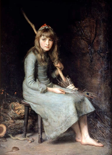 [ ]لـوحـ ــــات للفنان ₪ John Everett Millais , English•] Cinderellabmp