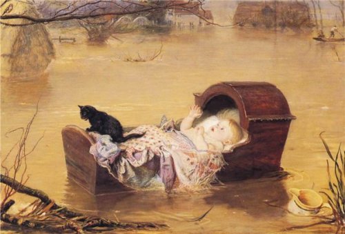 [ ]لـوحـ ــــات للفنان ₪ John Everett Millais , English•] J-e-millais-a-flood