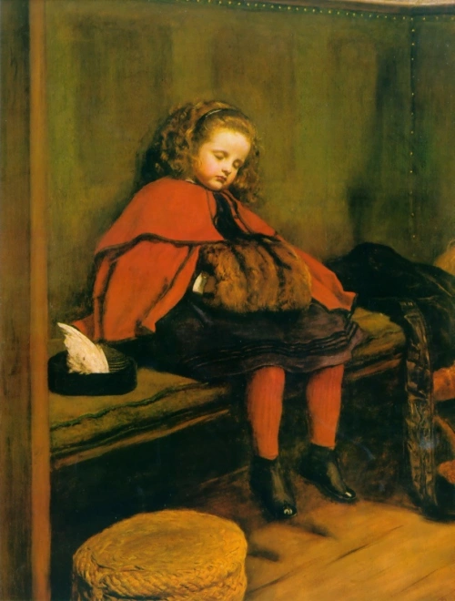 [ ]لـوحـ ــــات للفنان ₪ John Everett Millais , English•] My-second-sermon