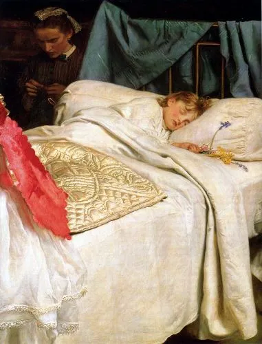 [ ]لـوحـ ــــات للفنان ₪ John Everett Millais , English•] Small_sleepingbmp