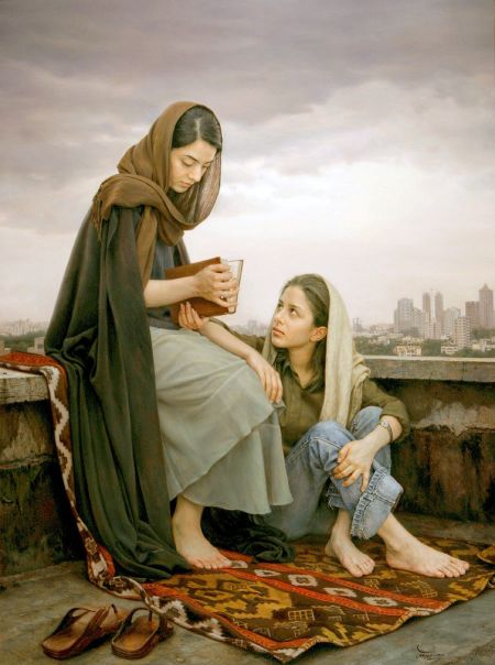 لوحات فنية رائعة للرسامة الايرانية ايمان ملاكي  Small_ayman-malky-3