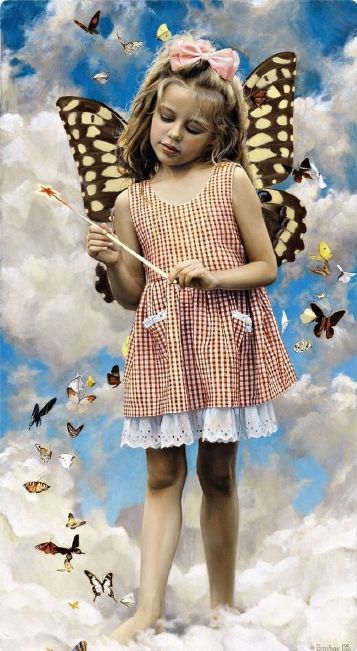 لـوحــــات للفنان الروسي  Slava Groshev  Small_little-fairy-with-a-magic-stick