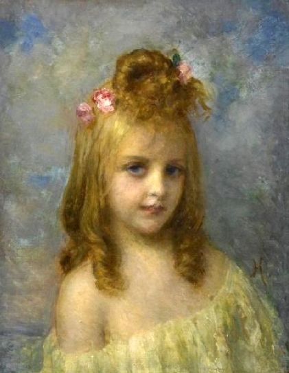 Antoine Auguste Ernest Hebert (1817 – 1908, French) | I AM A CHILD