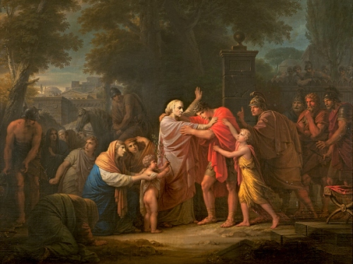 Veturia Asks Coriolanus To Spare Rome