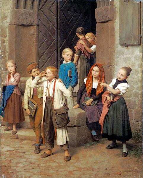 Friedrich Eduard Meyerheim (1808 – 1879, German) | I AM A CHILD